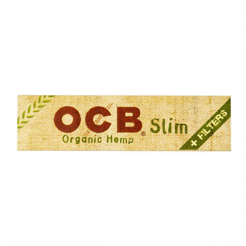 Сигаретная бумага OCB Organic Hemp Slim + фильтры
